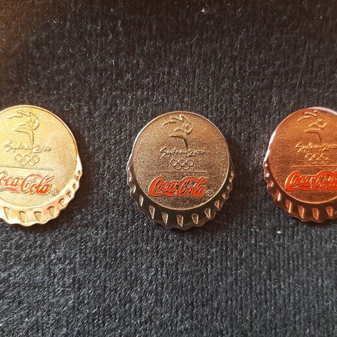 Coca-Cola Pinssett fra OL i Sydney 2000