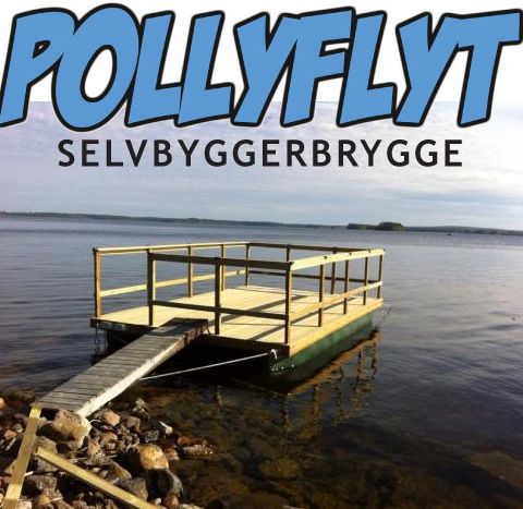 POLLYFLYT P24 pontonger til flytebrygge er SUPERENKELT og SUPERPRAKTISK
