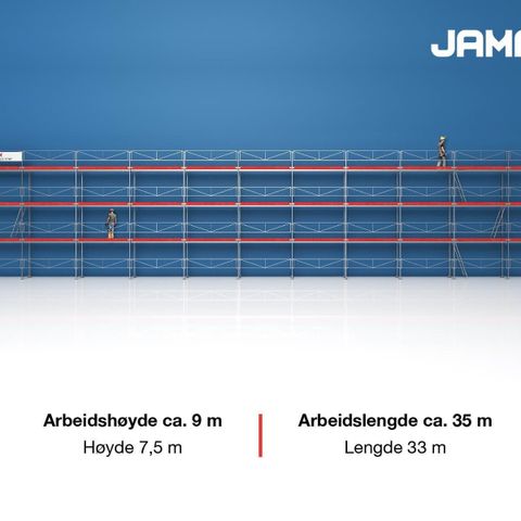 Jamax 248m2 stillas, WWW.CARO.NO