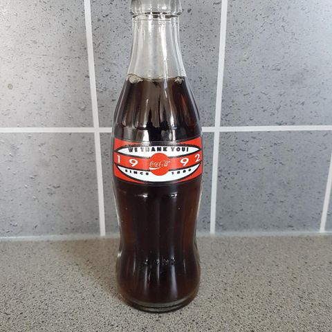 Sjelden cola flaske