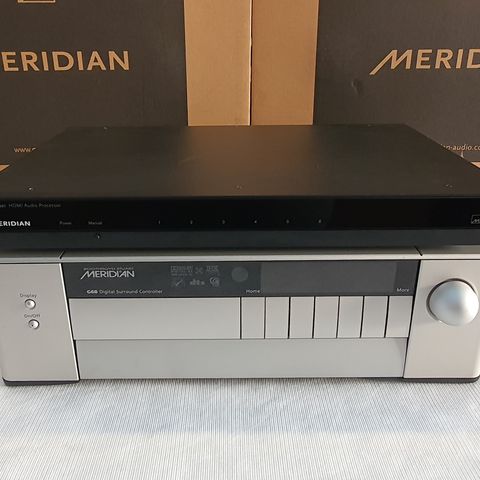 Meridian G68 XXV Processor med HD 621