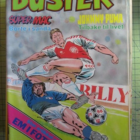 Buster -(Mellom) 1984 -1989 - (Del 1) 20 stk. Se bilder!