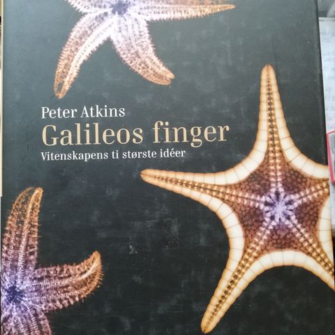 Galileos finger.  Vitenskapens ti største ideer.  Peter Atkins