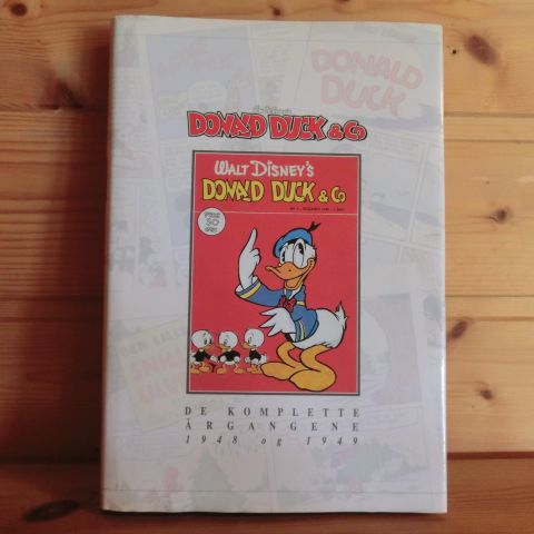 Donald Duck bok De komplette årgangene 1948 og 1949 selges