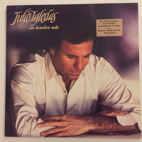 JULIO IGLESIAS / UN HOMBRE SOLO - VINYL LP