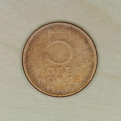 5 øre Norge 1979   (814)