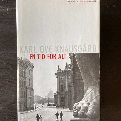 Karl Ove Knausgård - En tid for alt (Første opplag)