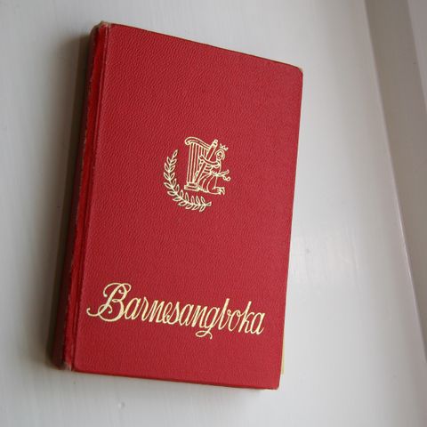 Vintage sangbok - Barnesangboka / Søndagsskolesangboka fra 1963