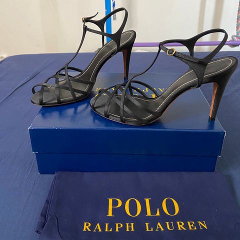 Polo Ralph Lauren sandaler Freida Evening Black