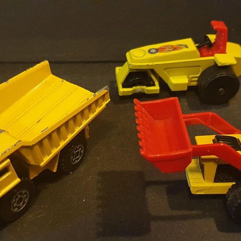 Matchbox superfast 3 stk fra 70 tallet