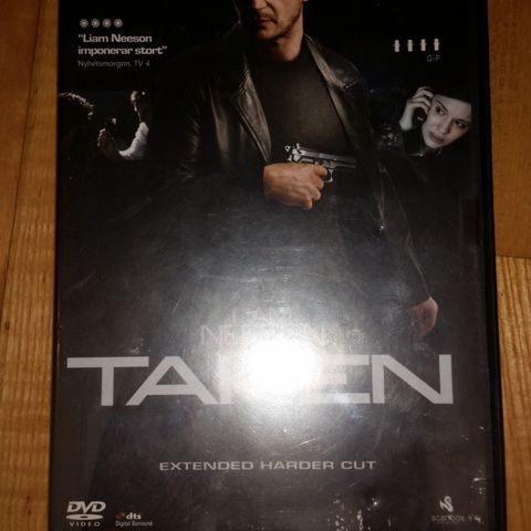 Taken. DVD.  ( Liam Neeson) Extended Harder cut.
