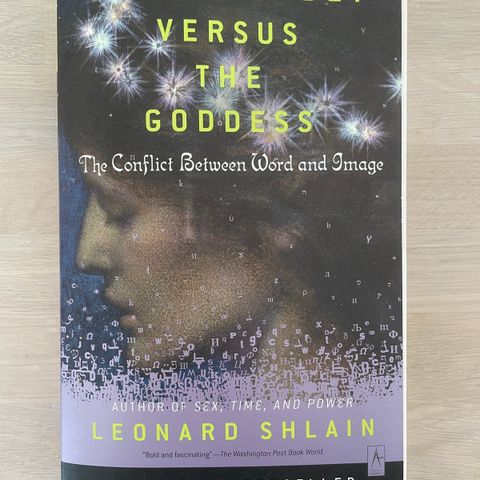 Boken «The Alphabet Versus The Goddess» av Leonard Shlain