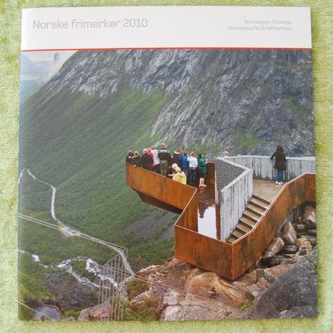 Årssett Norske frimerker 2010, sendes fraktfritt