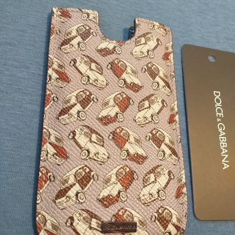 New Dolce & Gabbana leather mobile phone cover