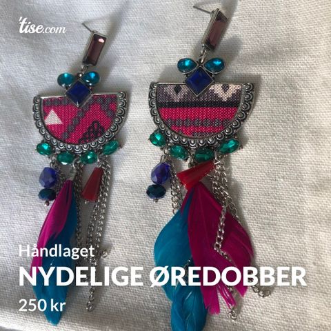 Nydelige øredobber (ubrukt)