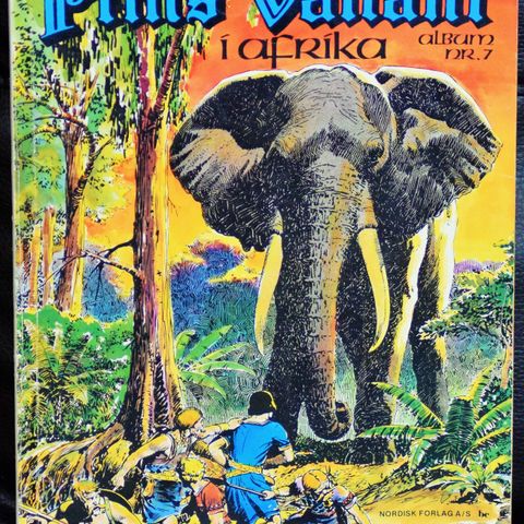 Prins Valiant i Afrika, nr. 7, 1976