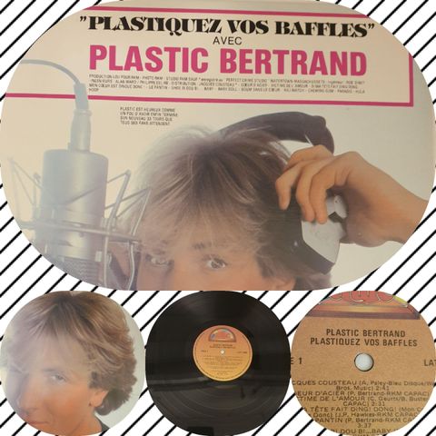 VINTAGE/RETRO LP-VINYL "PLASTIC BERTRAND/PLASTIQUEZ VOS BAFFLES 1981"