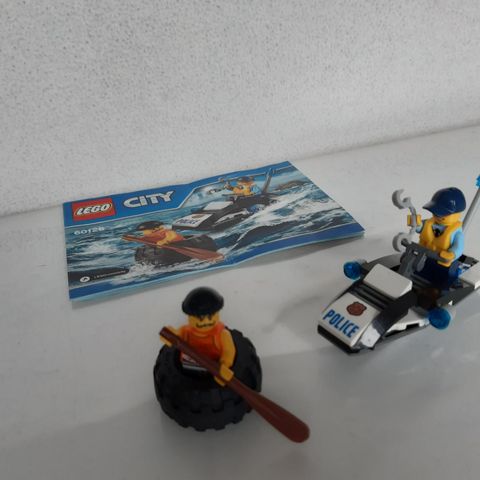 Lego City Politi Dekkflukt 60126