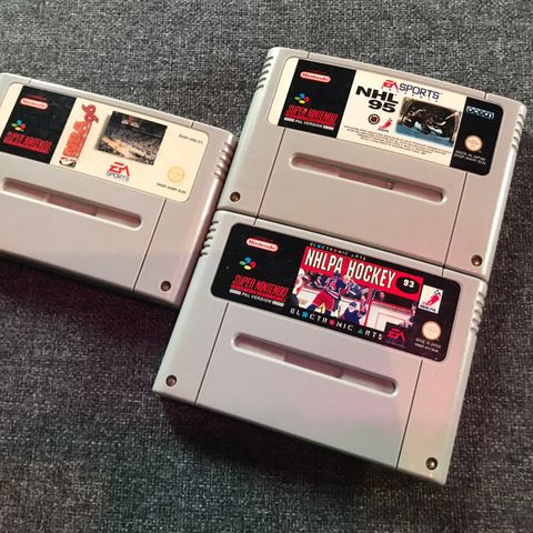 Nintendo SNES-spill, NBA og NHL