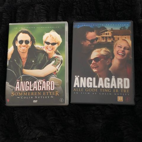 ÄNGLAGÅRD 2 og 3 (DVDer med Norsk tekst)