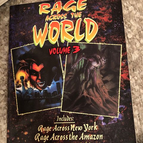 Rage across the World volume 3- a sourcebook for Werewolf 