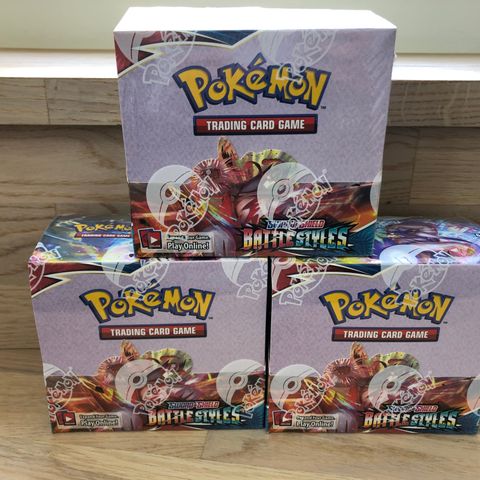 Pokemon Battle Styles Booster Boks