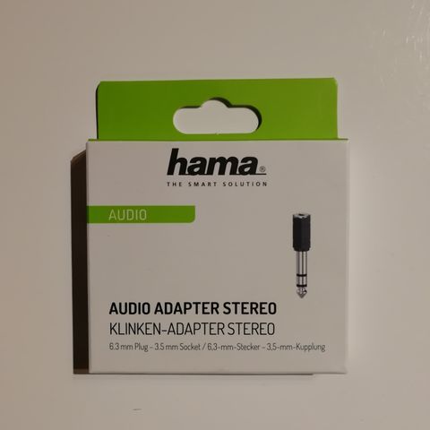 Hama audio adapter stereo jack