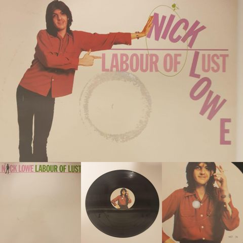 VINTAGE/RETRO LP-VINYL "NICK LOWE/LABOUR OF LUST "