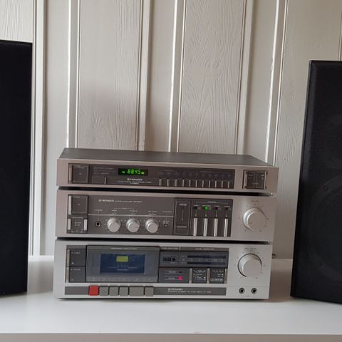 Pioneer 80-talls anlegg.