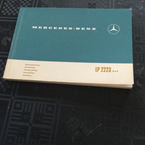 instruksjonsbok Mercedes-Benz