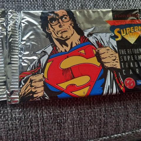 The Return Of Superman- DC -Trading Cards-1993- NYE Forseglede pakker