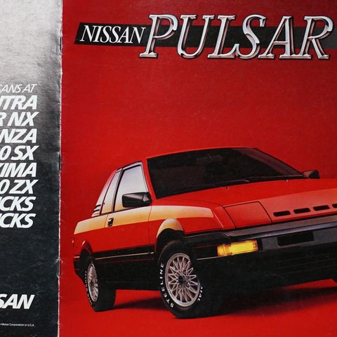 Nissan Pulsar NX 1990 brosjyre