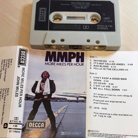 John Miles  – MMPH More Miles Per Hour (Kassett,1979)