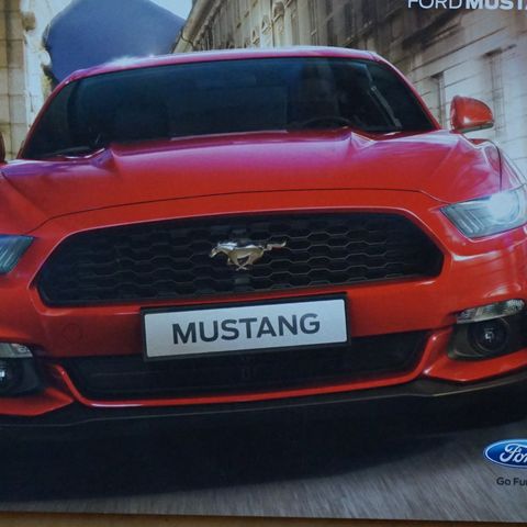 Ford Mustang 2015 norsk brosjyre 12s