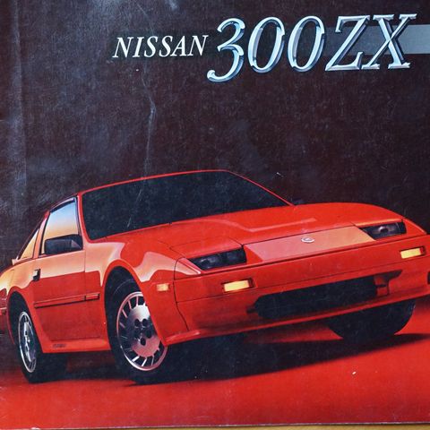 Nissan 300ZX 1986 brosjyre