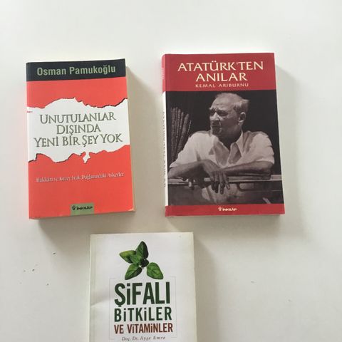 Bøker tyrkisk alt 300kr