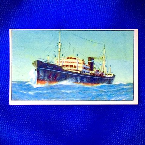 «Talleyrand»1927-Rederi Wilhemsen Norske Africa Australia linje-Zigaretten kort