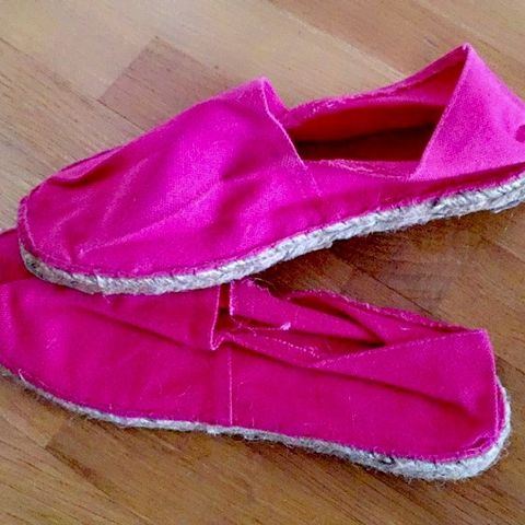 Rosa espadrillos sko - i størrelse 38 - ubrukte 💖