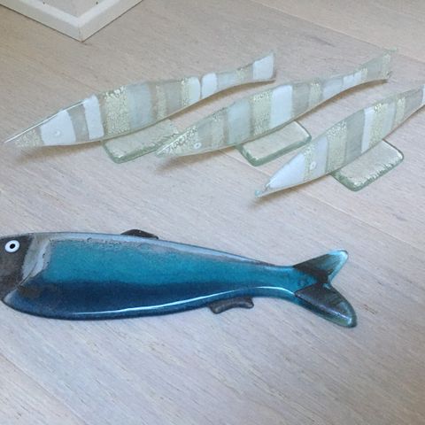 Fisk kunstglass