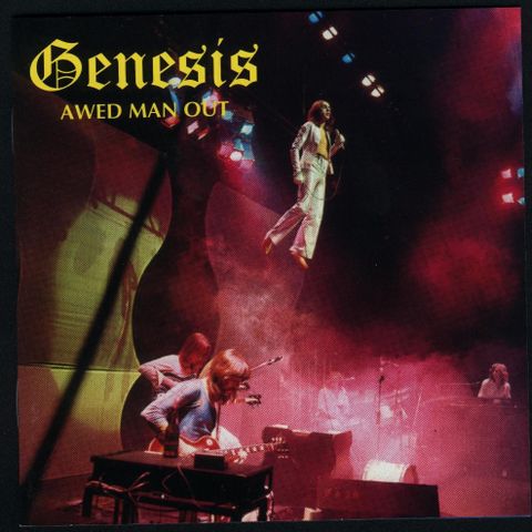 Genesis - Awed man out , The 1975 British tour - Live CD med stor POSTER...