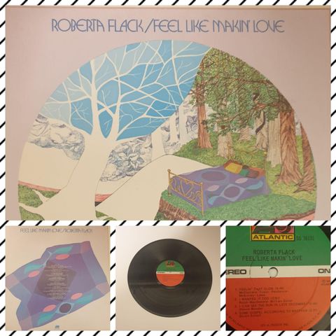 VINTAGE/RETRO LP-VINYL "ROBERTA FLACK/FEEL LIKE MAKIN LOVE 1975"