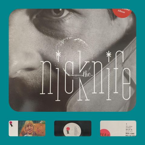 VINTAGE/RETRO LP-VINYL "NICK THE KNIFE/NICK LOWE 1982"