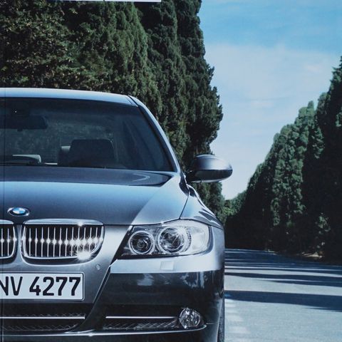 BMW 3 serie sedan 2005 brosjyre