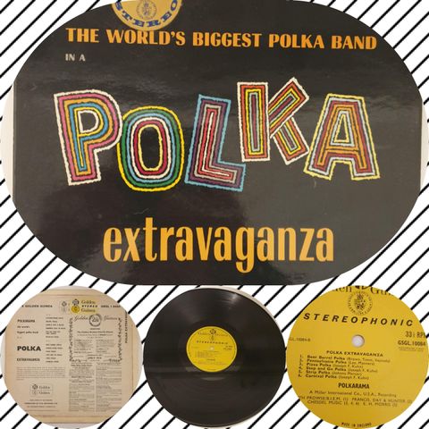 VINTAGE/RETRO LP-VINYL "POLKA EXTRAVAGANZA "