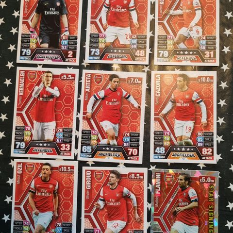 Match Attax fotballkort- Premier League 2013/2014