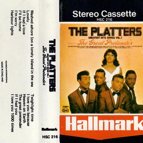 The Platters – The Great Pretender ( Cass, Comp 1974)