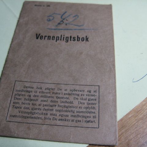 Vernepligtsbok 1924