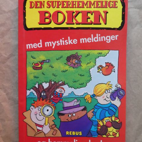 Den superhemmelige boken med mystiske meldinger og hemmelige koder