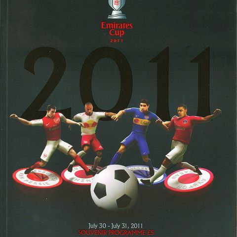 Emirates Cup 2011 - Arsenal / NY Red Bulls / Boca Juniors / Paris Saint-Germain