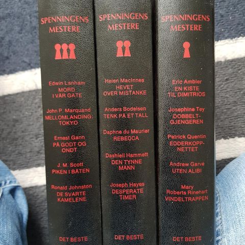 Spenningens mester bok 1-3